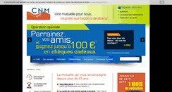 Desktop Screenshot of cnmsante.fr